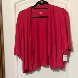 Coldwater Creek Pink Cardigan